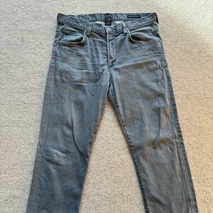 Men's Citizens of Humanity Jeans, straight leg size 33